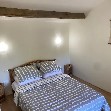 Vue Du Chateau A La Petite Ferme D'alpacas Hébergement de vacances *