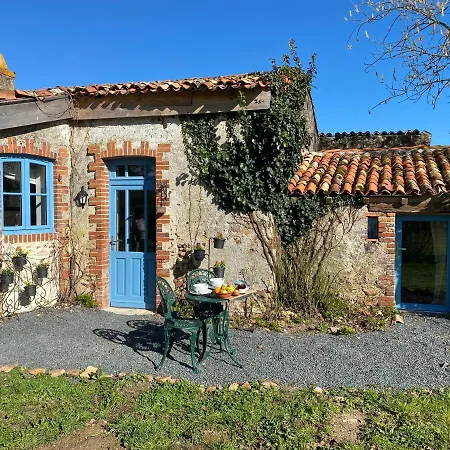 Vue Du Chateau A La Petite Ferme D'alpacas Holiday home Sanzay