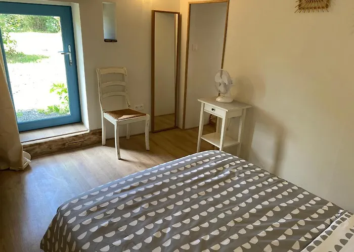 Vue Du Chateau A La Petite Ferme D'alpacas Sanzay